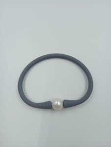 Gray Silicone Bracelet