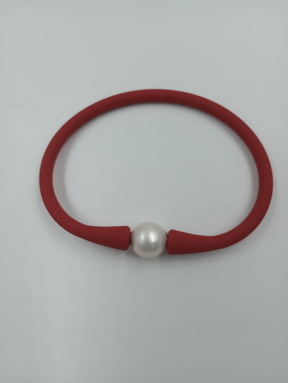 Red Silicone Bracelet