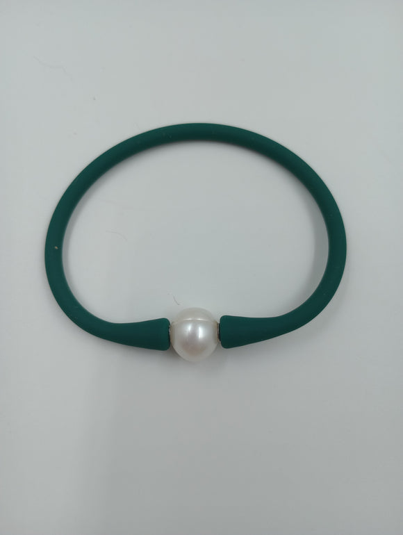 Forest Green Silicone Bracelet