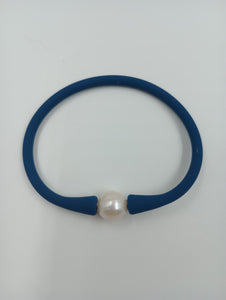 Dark Blue Silicone Bracelet