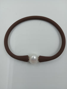 Brown Silicone Bracelet